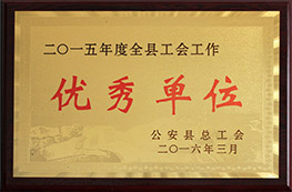 2015年度全縣工會(huì)工作優(yōu)秀單位