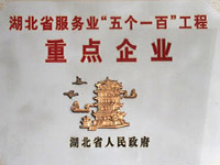 省服務(wù)業(yè)“五個(gè)一百”名單公布，我公司名列其中
